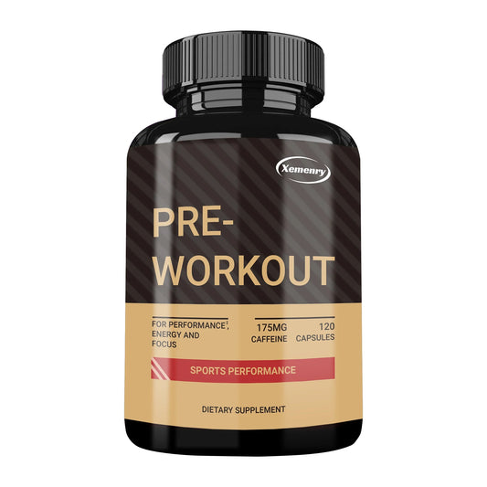 Pre-Workout Supplement with Creatine Monohydrate