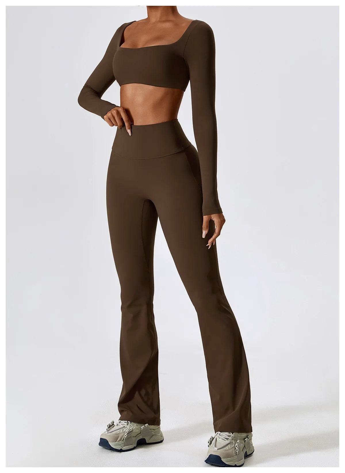2-Piece Women Tracksuit Yoga Set