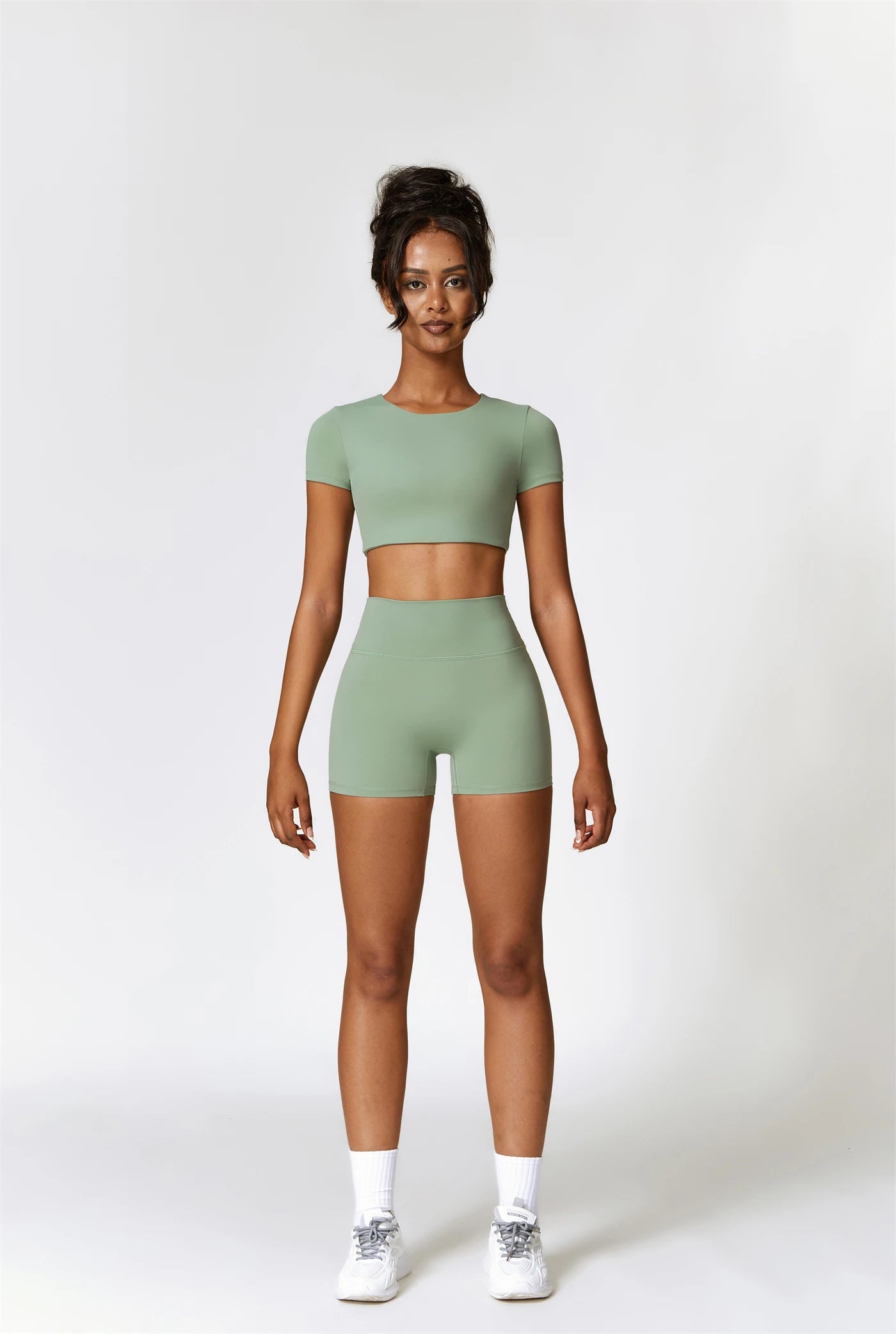 High Waist Seamless Gym Set