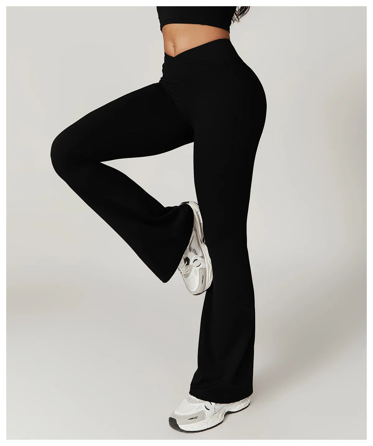 Bell-Bottomed Yoga & Fitness Leggings