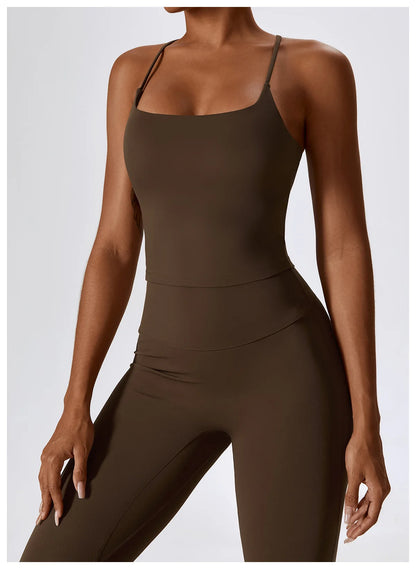 2-Piece Women Tracksuit Yoga Set