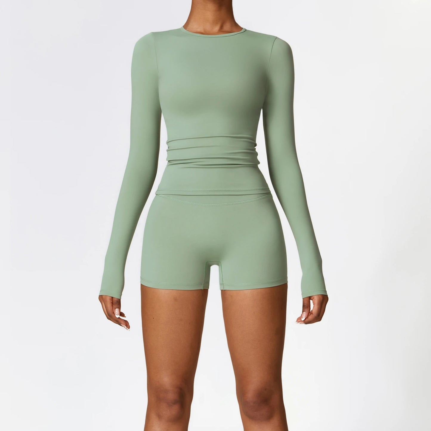 High Waist Seamless Gym Set