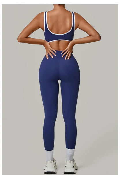 High-Waisted Butt-Lifting Women's Seamless Yoga Set