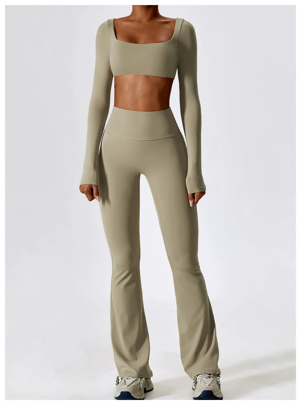 2-Piece Women Tracksuit Yoga Set