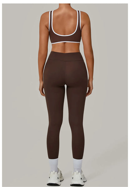 High-Waisted Butt-Lifting Women's Seamless Yoga Set