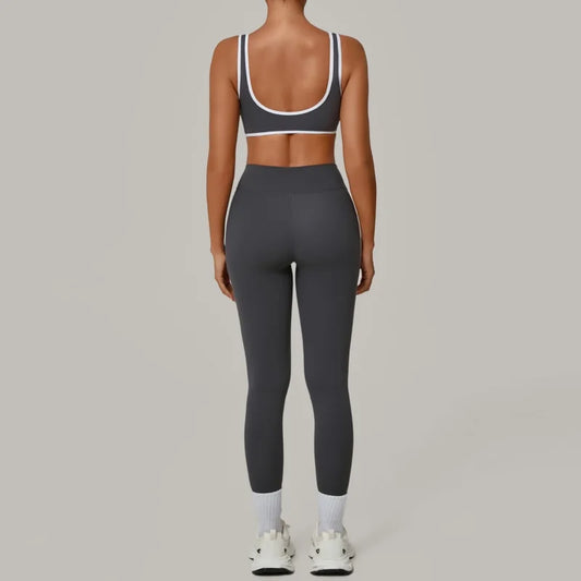 High-Waisted Butt-Lifting Women's Seamless Yoga Set