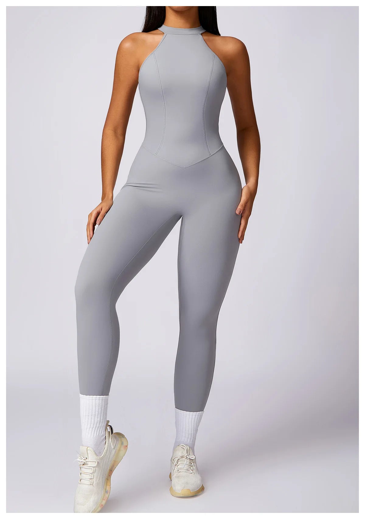 Backless Quick-Dry Yoga Jumpsuit