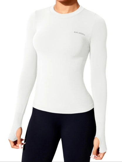 Long Sleeve Yoga Shirt Fitness Top