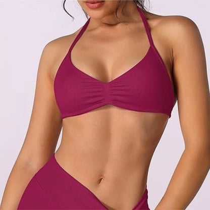 Seamless Bras Scrunch Workout Yoga Tank