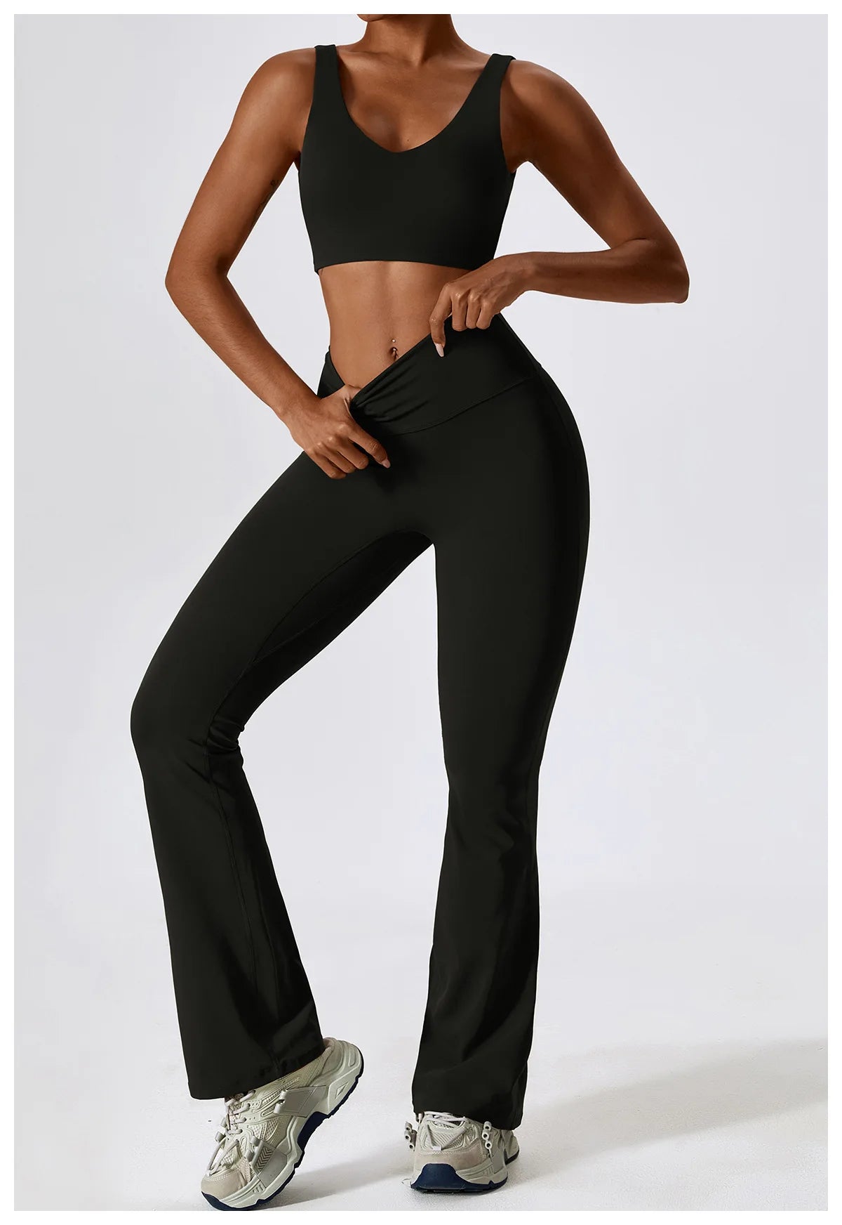 2-Piece Women Tracksuit Yoga Set