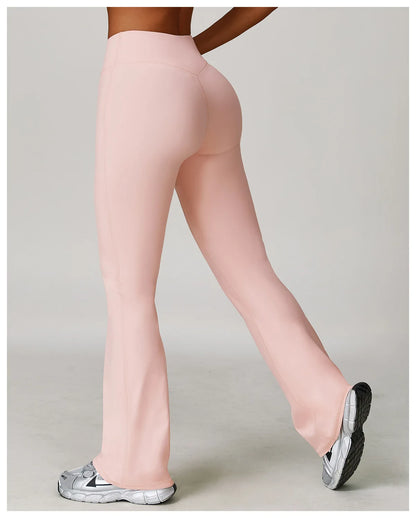 Wide Leg High Stretch Yoga Leggings