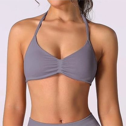 Seamless Bras Scrunch Workout Yoga Tank