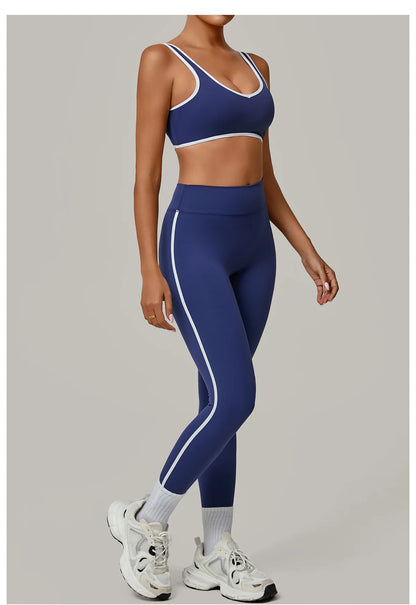 High-Waisted Butt-Lifting Women's Seamless Yoga Set