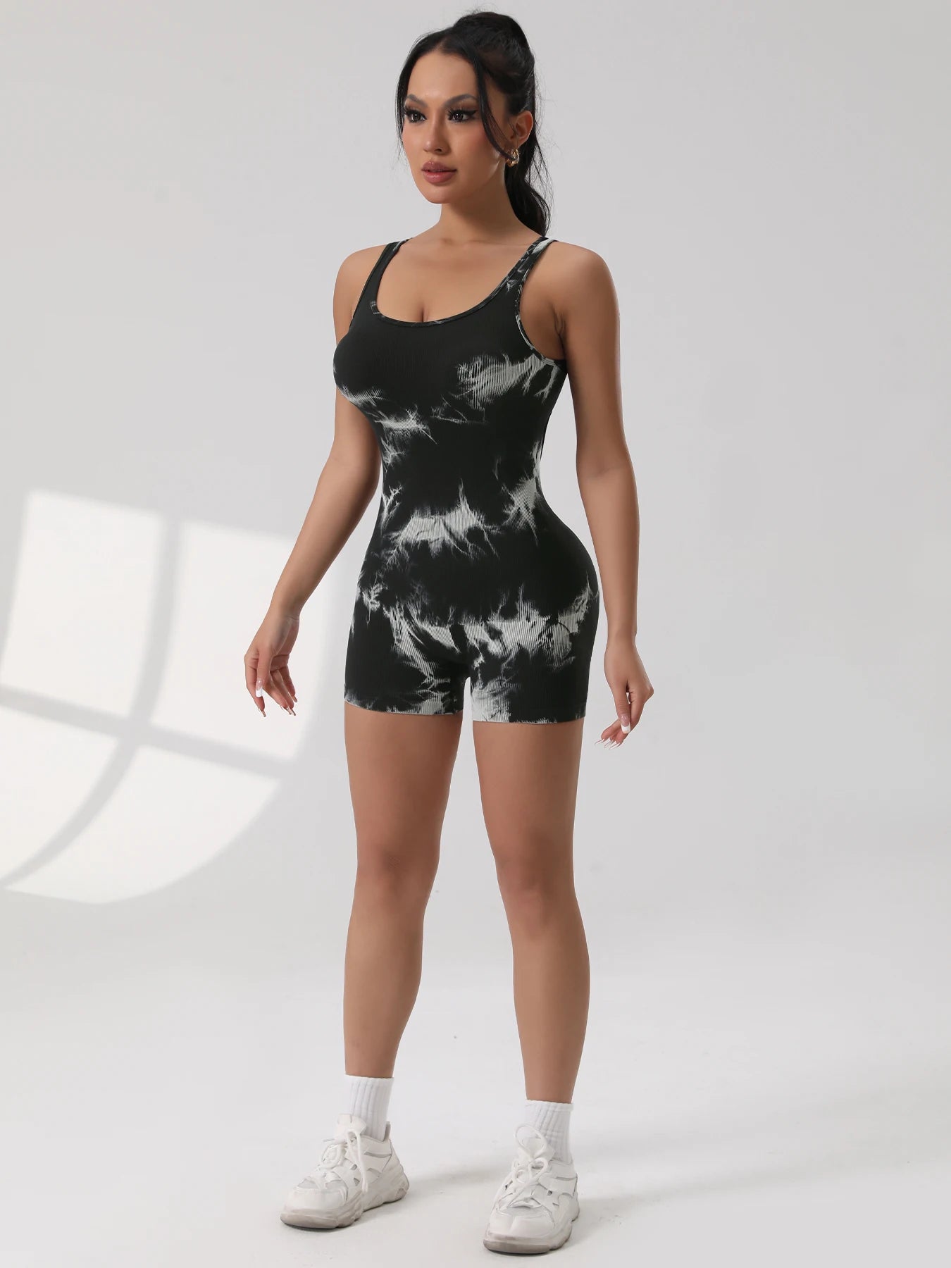 Backless Sleeveless Gym Jumpsuit
