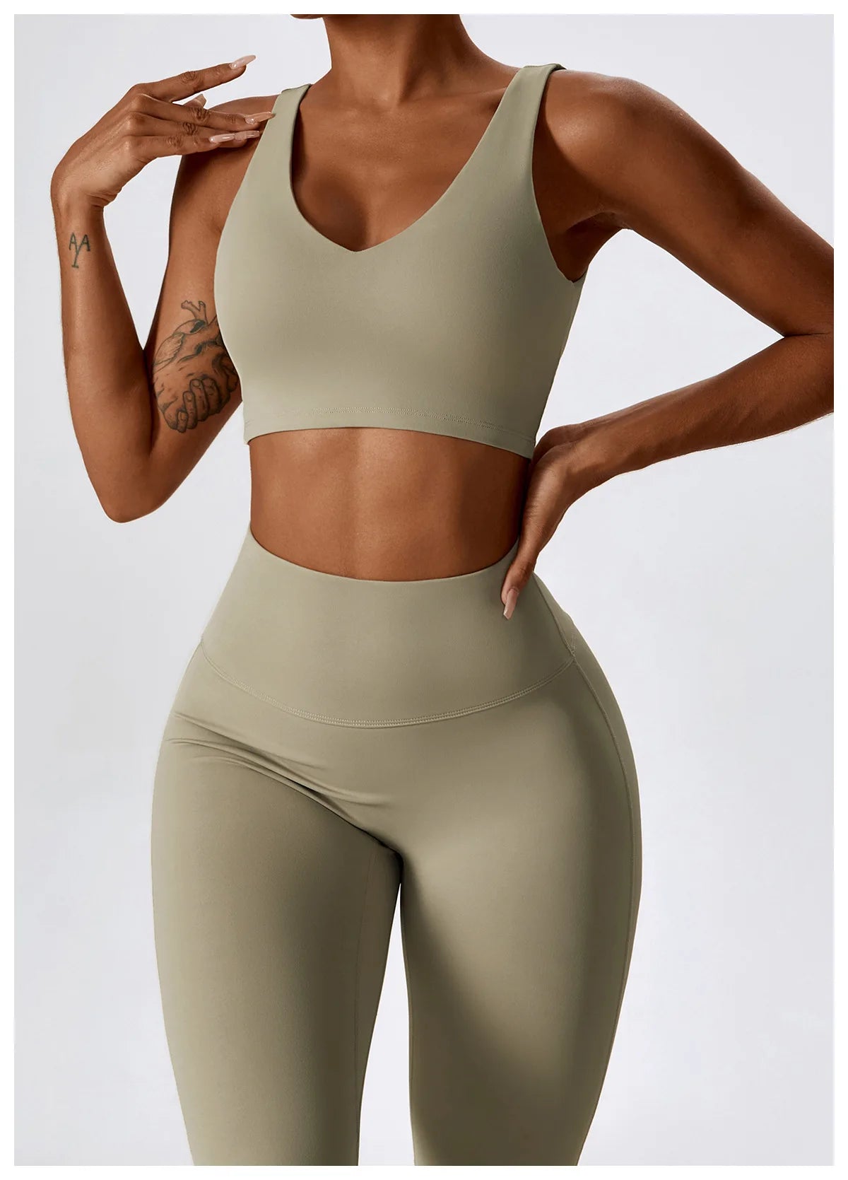 2-Piece Women Tracksuit Yoga Set