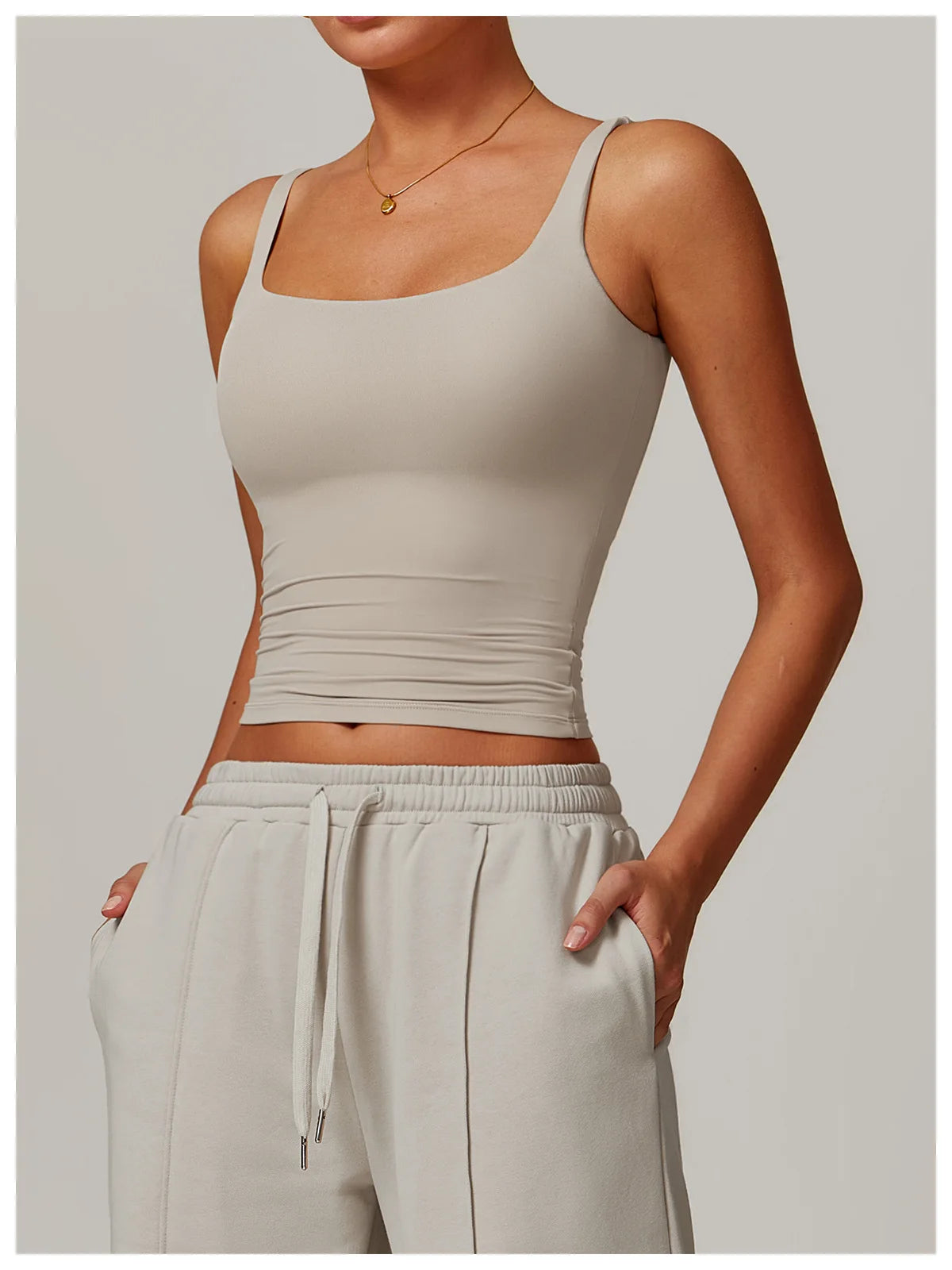 Shockproof Women Gym Workout Tank Top