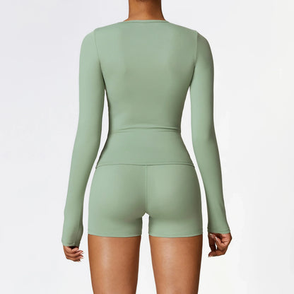 High Waist Seamless Gym Set