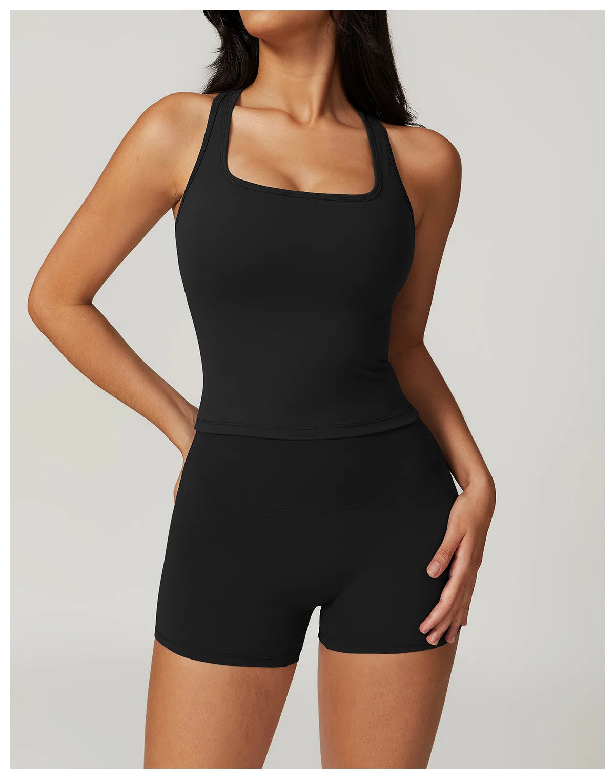 Short Sleeve Female Yoga Short Skirt Tracksuit