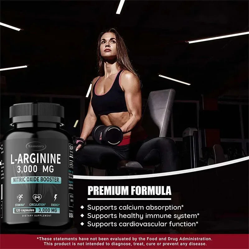 L-Arginine 3000mg Capsules