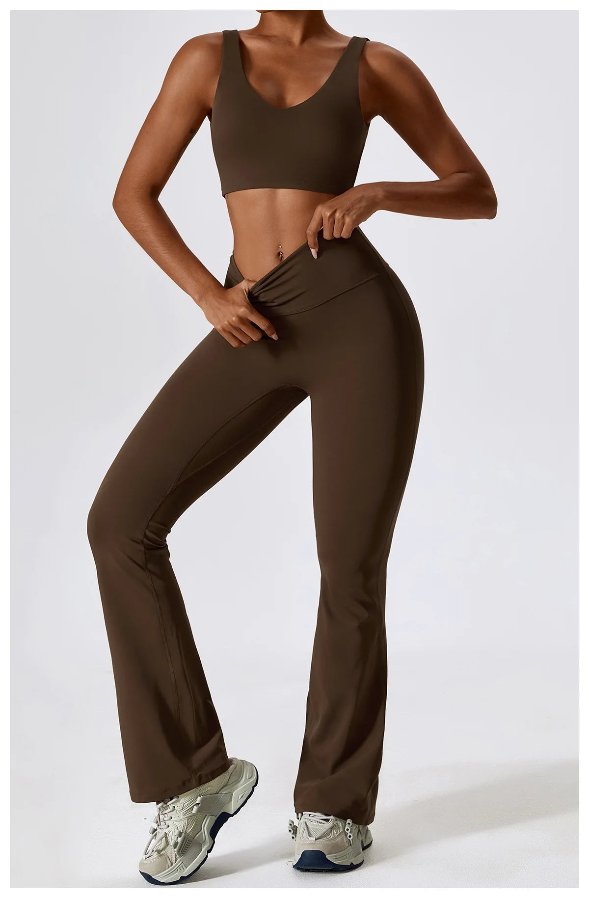 2-Piece Women Tracksuit Yoga Set