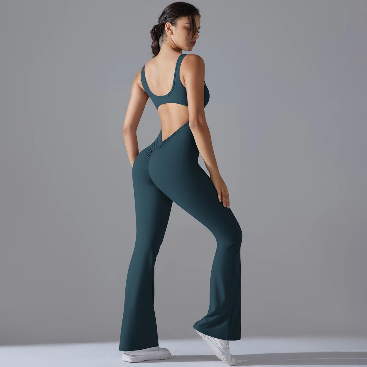 Backless Shapewear Romper Set