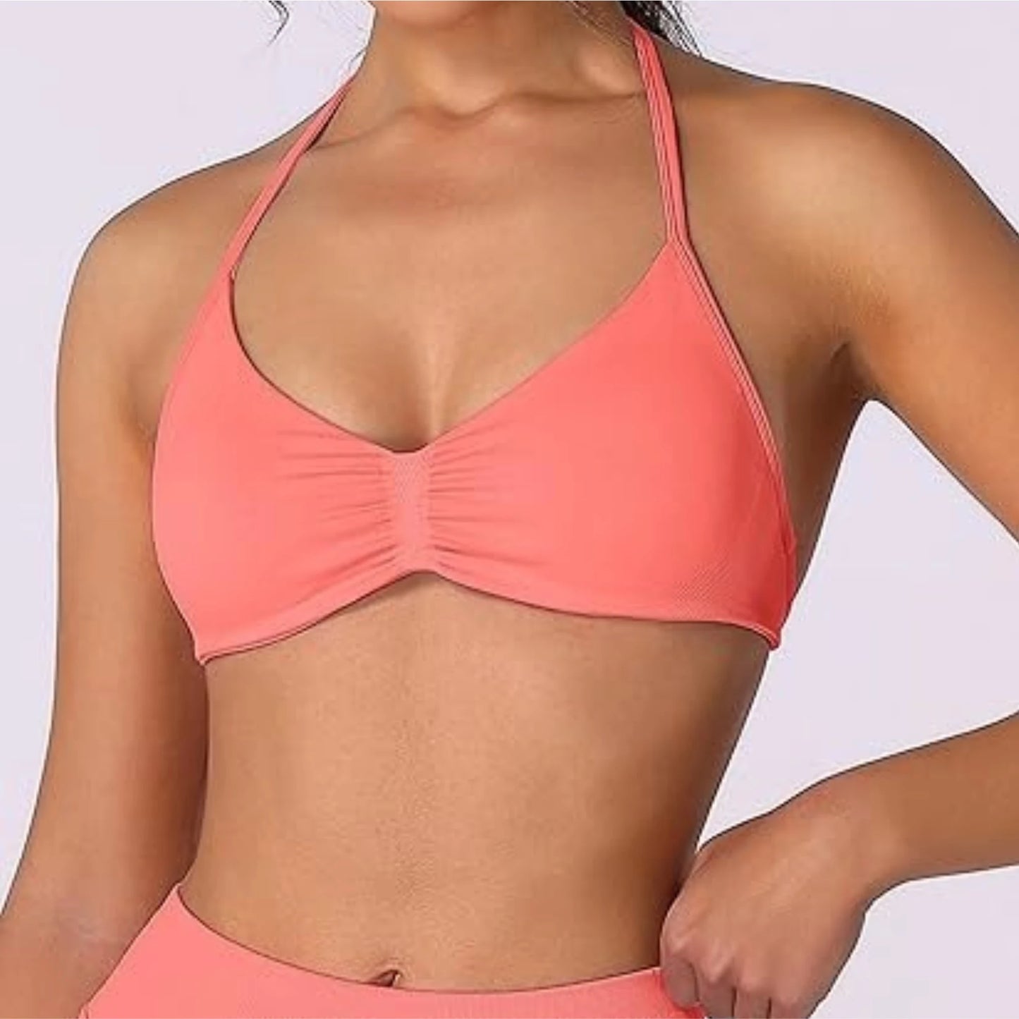 Seamless Bras Scrunch Workout Yoga Tank