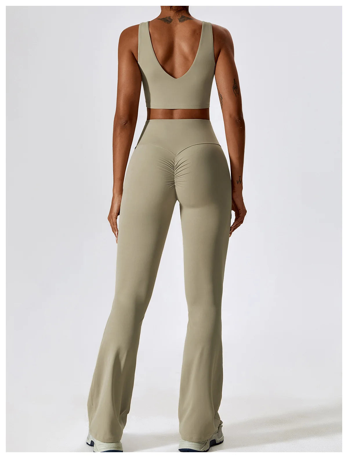 2-Piece Women Tracksuit Yoga Set