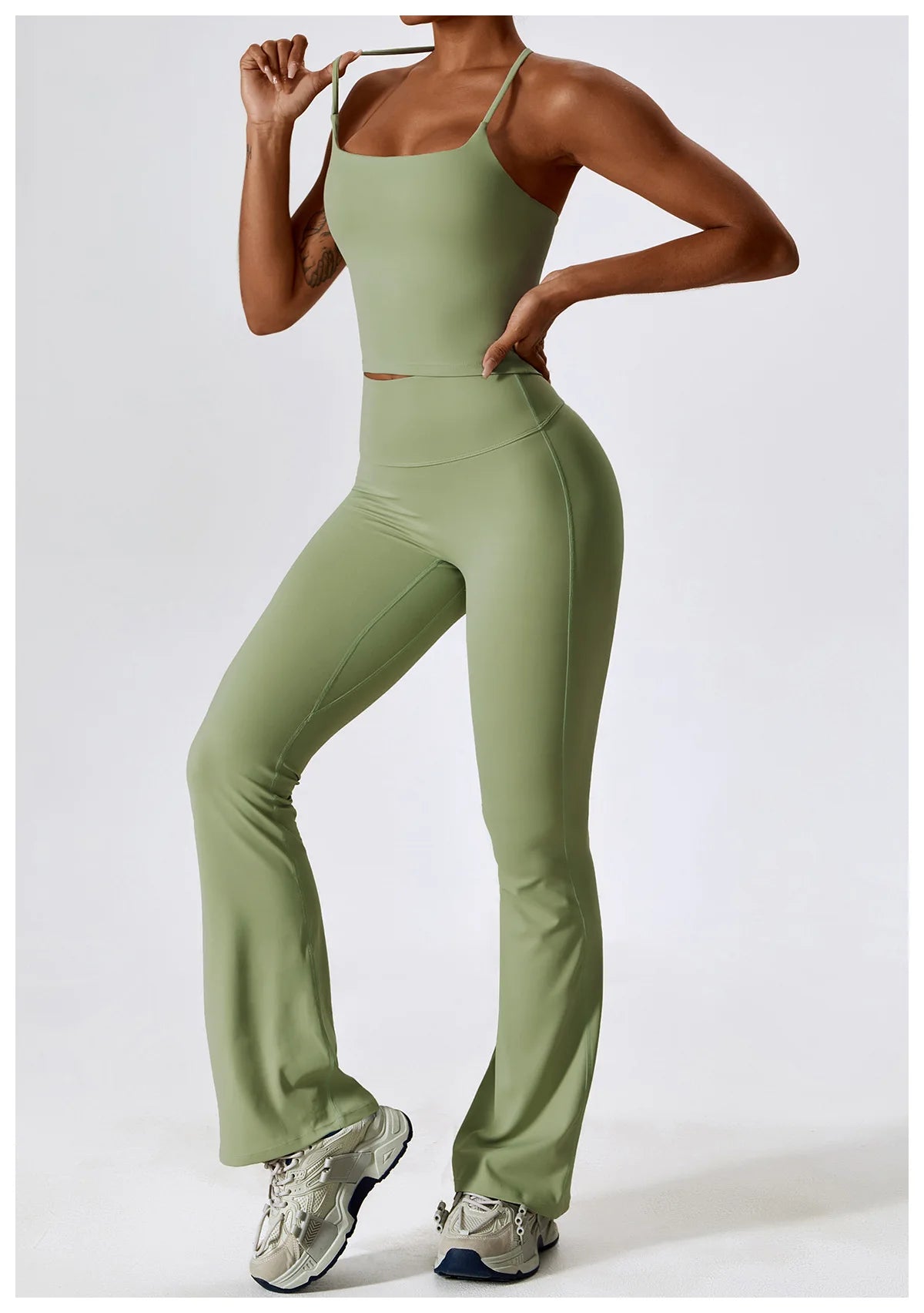 2-Piece Women Tracksuit Yoga Set