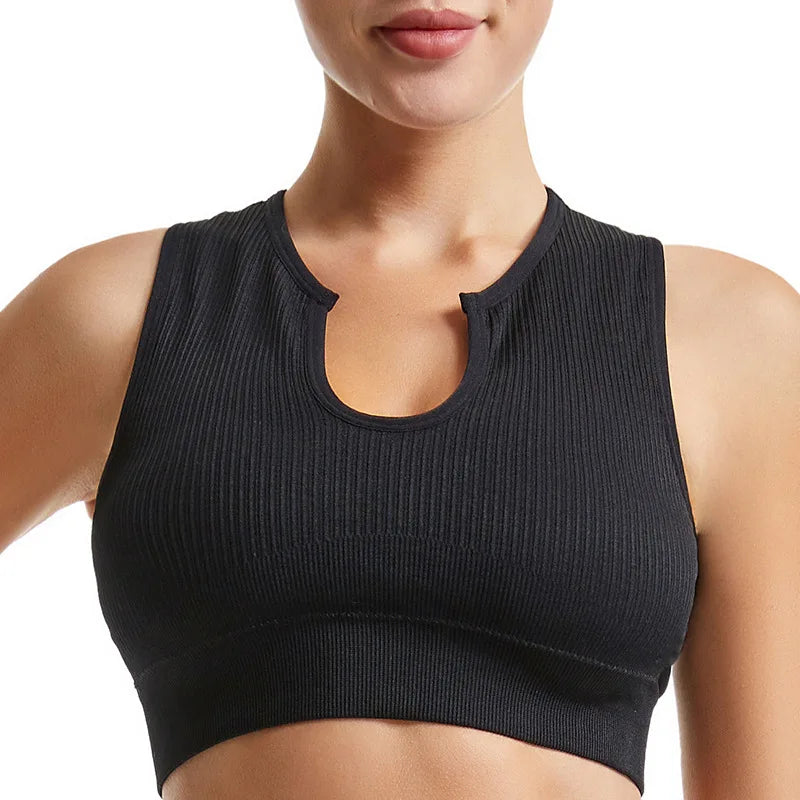 2PCS Elastic Seamless Sports Yoga Set