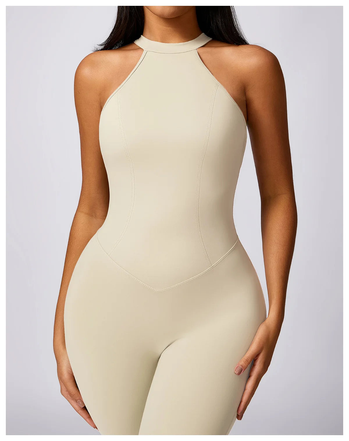 Backless Quick-Dry Yoga Jumpsuit