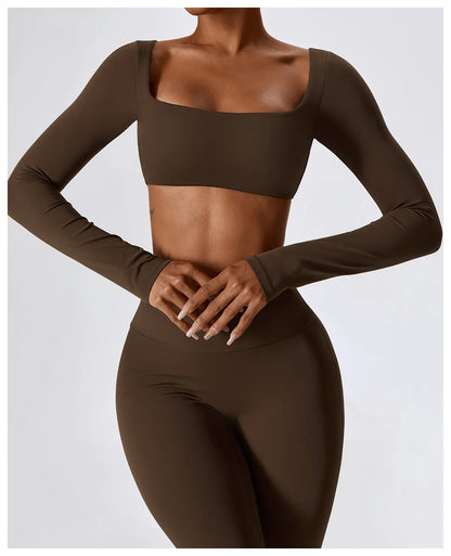 2-Piece Women Tracksuit Yoga Set