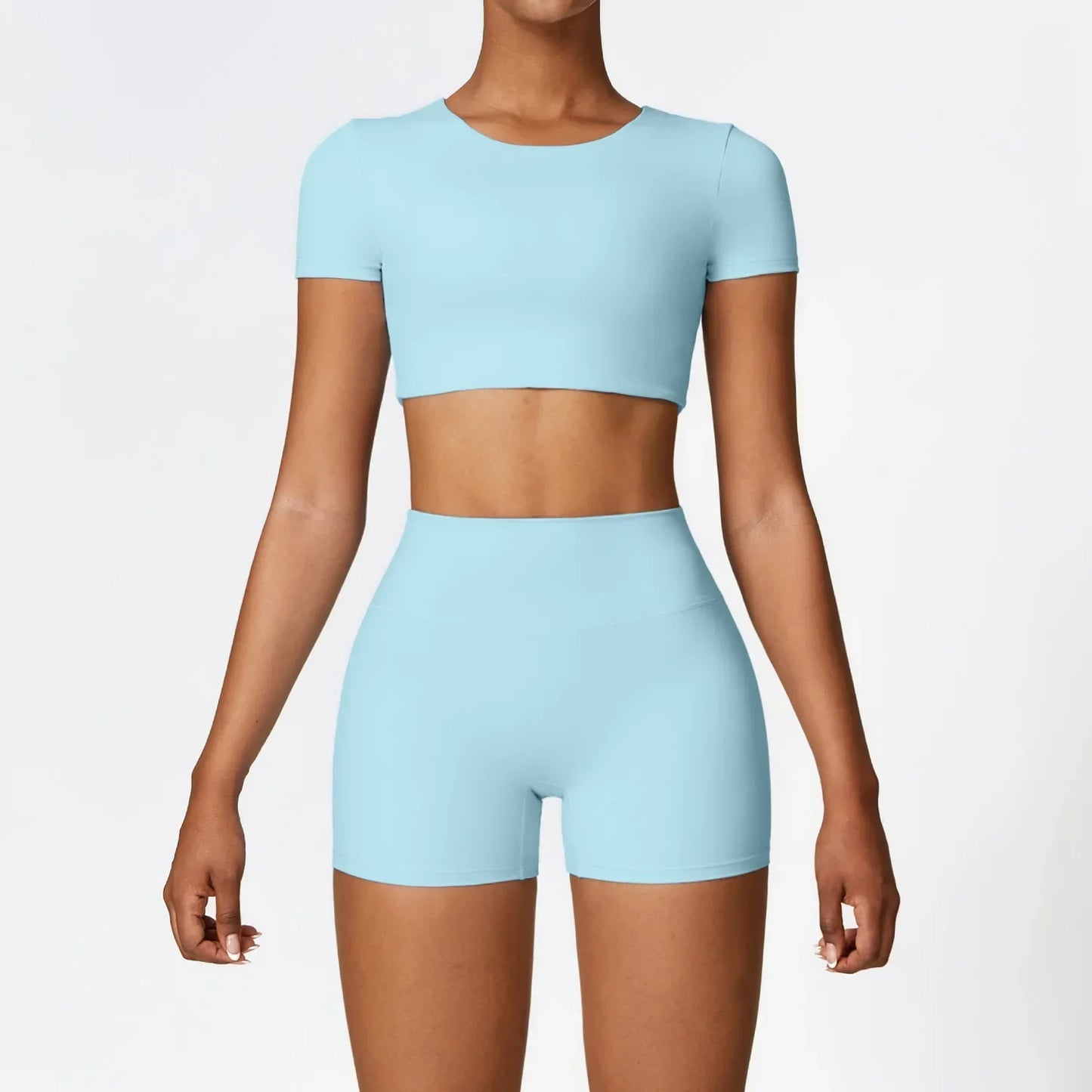 High Waist Seamless Gym Set