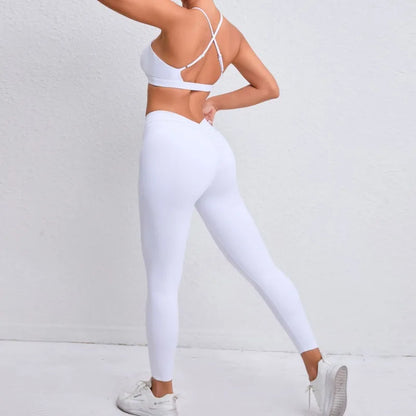 Beauty Back Bra Hip-lifting Nude Feel Pants Set