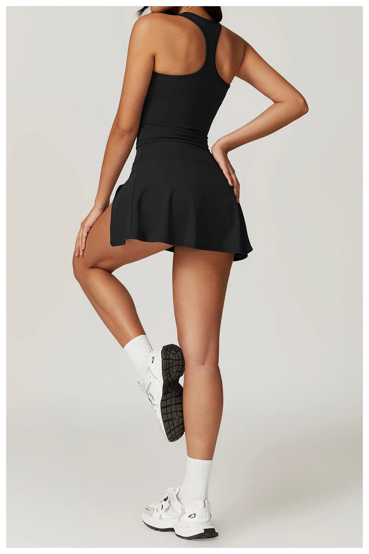 Short Sleeve Female Yoga Short Skirt Tracksuit