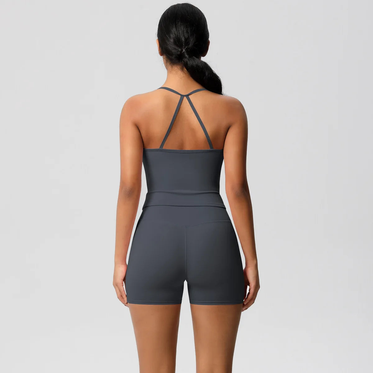 Quick Drying Brushed Sling Yoga Shorts