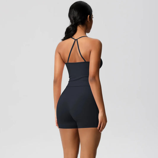 Quick Drying Brushed Sling Yoga Shorts