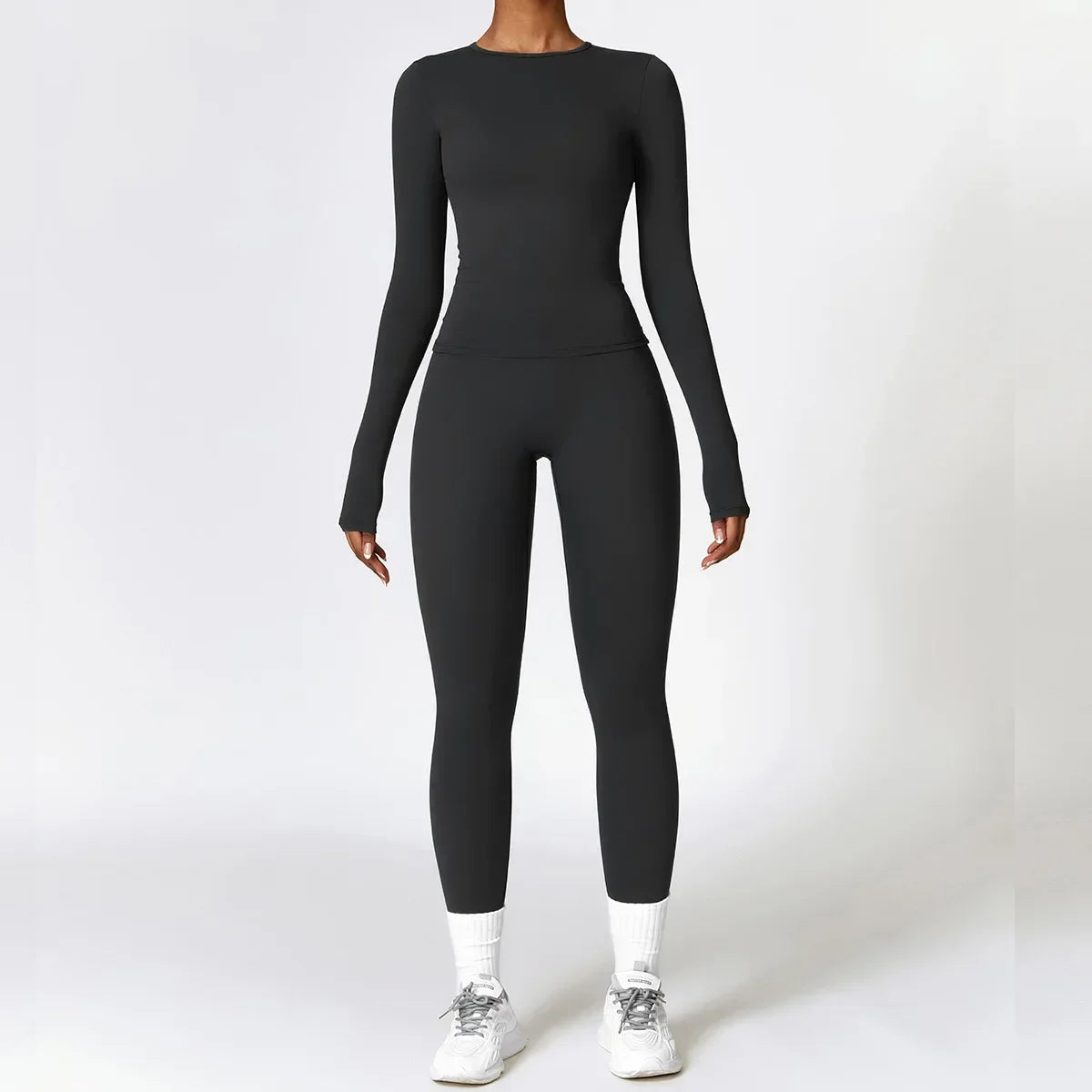 High Waist Seamless Gym Set