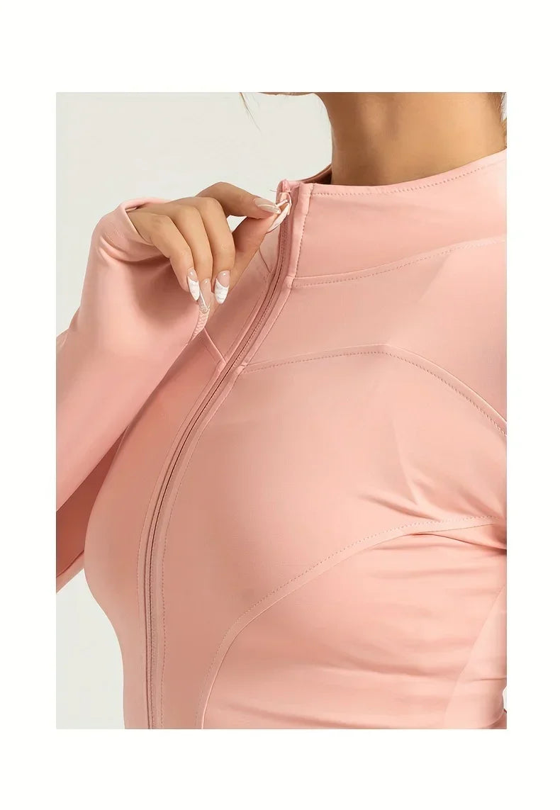 Seamless High Waisted Moisture Wicking Workout Top
