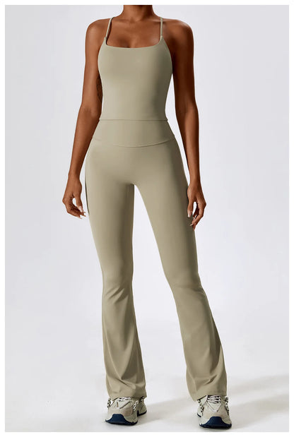 2-Piece Women Tracksuit Yoga Set