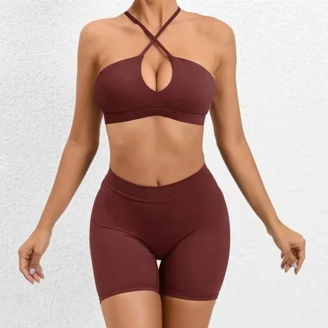 Beauty Back Bra Hip-lifting Nude Feel Pants Set