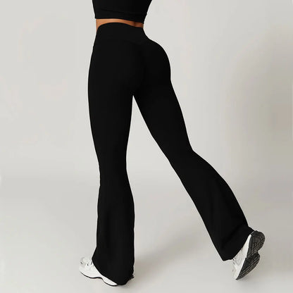 Bell-Bottomed Yoga & Fitness Leggings