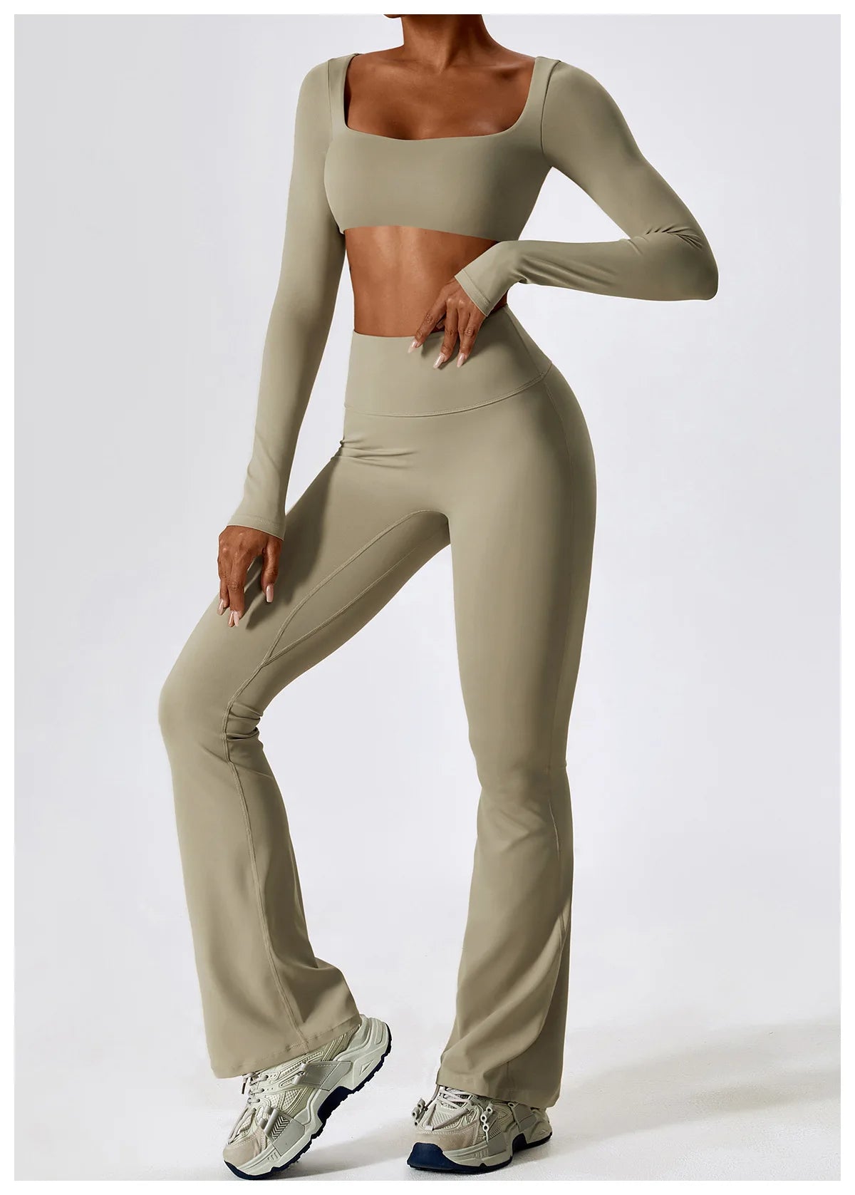 2-Piece Women Tracksuit Yoga Set