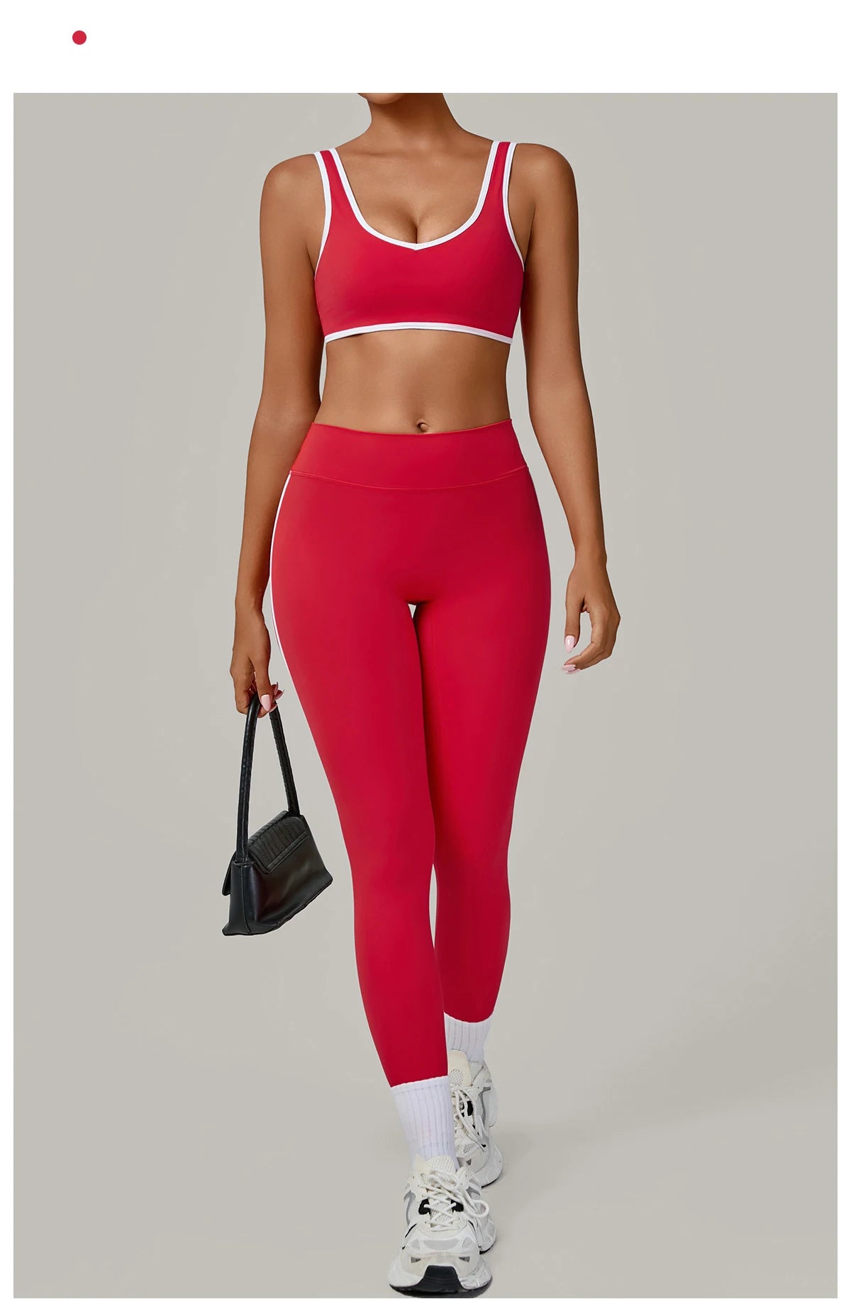 High-Waisted Butt-Lifting Women's Seamless Yoga Set
