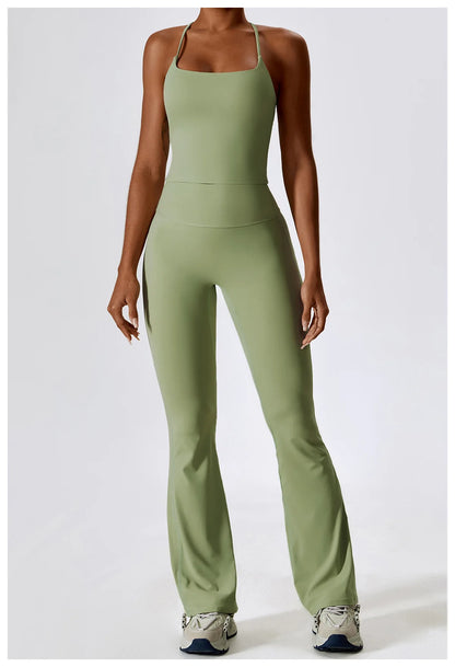2-Piece Women Tracksuit Yoga Set