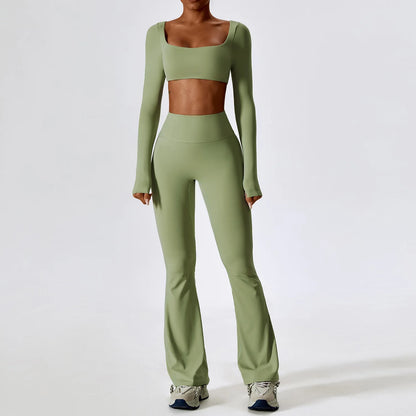 2-Piece Women Tracksuit Yoga Set