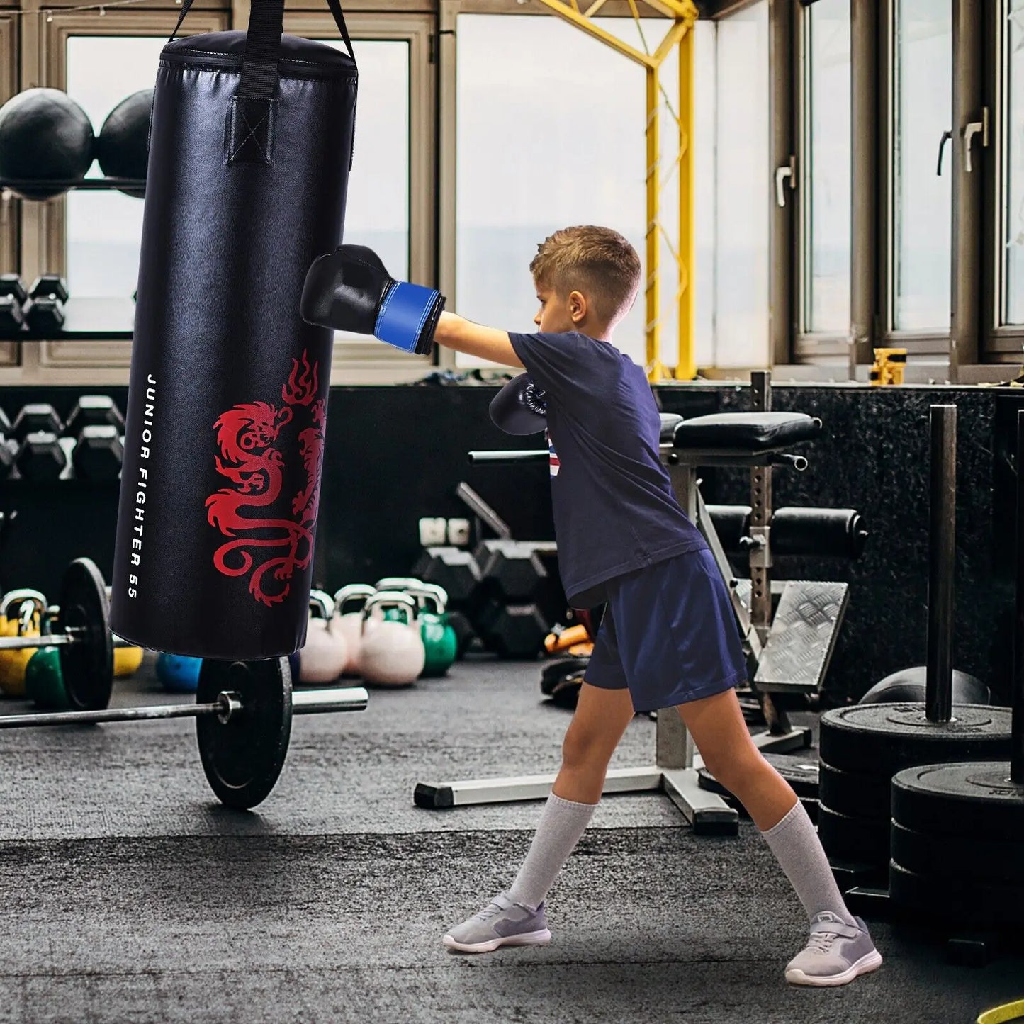 5 PCS Kids Punching Bag Set