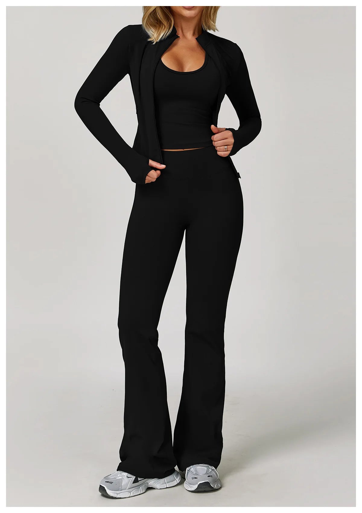 Wide Leg High Stretch Yoga Leggings