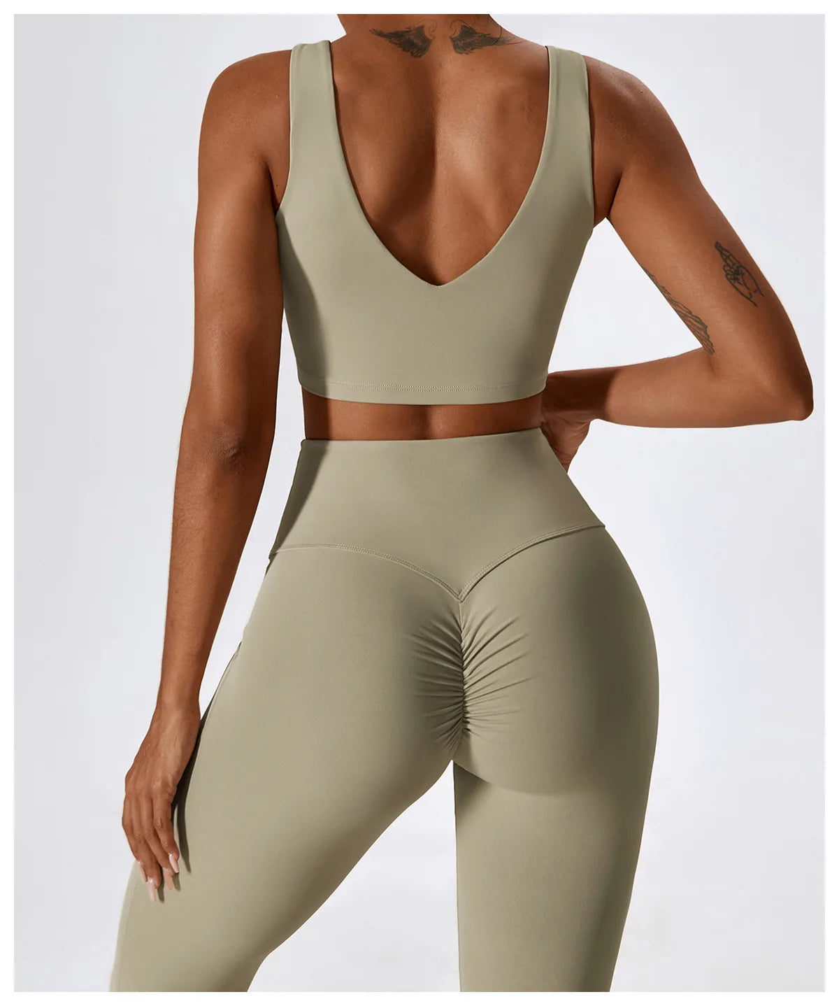 2-Piece Women Tracksuit Yoga Set