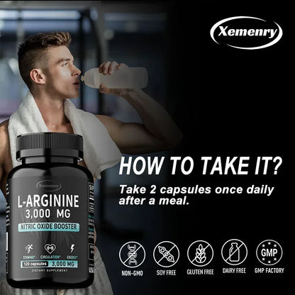 L-Arginine 3000mg Capsules
