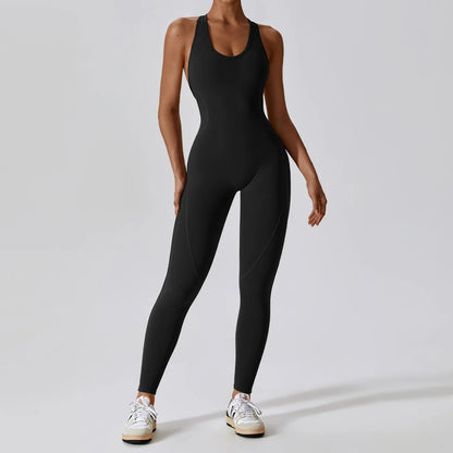 Push-up Overalls Gym Clothing Set